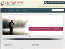 Tablet Screenshot of centerpointonline.com